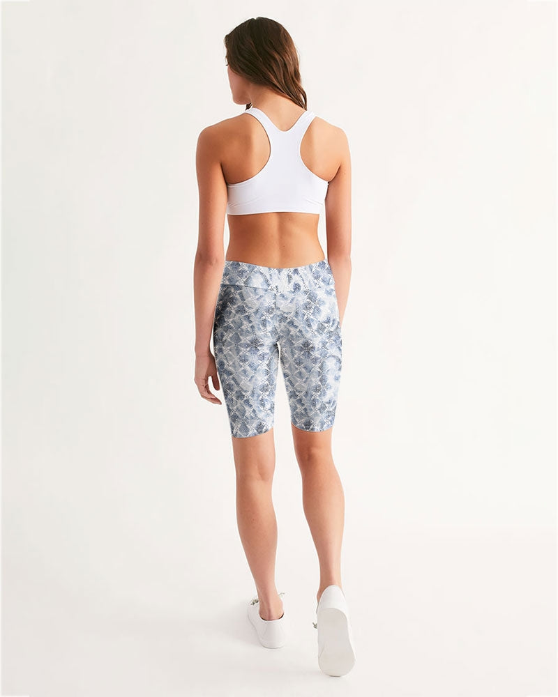 Pacific Dreams Women's Mid-Rise Bike Shorts