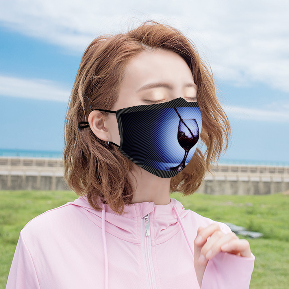 Vino Face Cover with Filter Element for Adults from Vluxe by Lucky Nahum