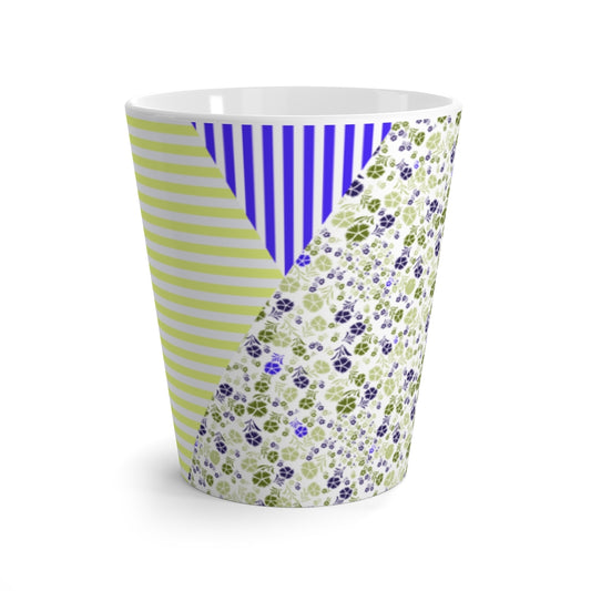 Athens Multi Lime Latte Mug