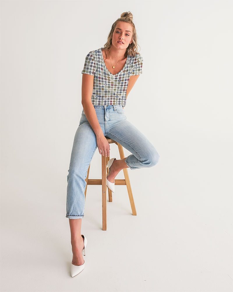 Gallipoli Women's V-Neck Tee | Always Get Lucky