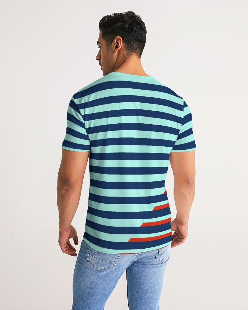 Geo Aqua Men's Tee
