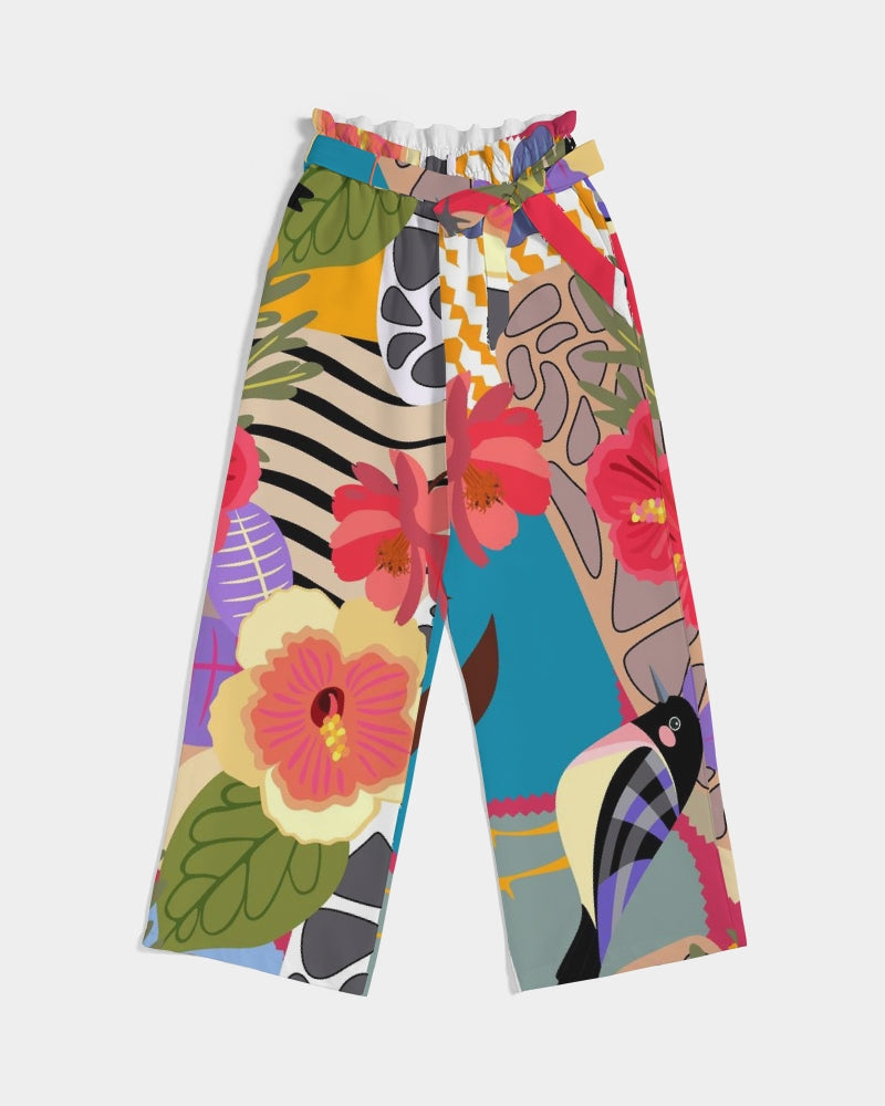 Bird of Paradise Women's High-Rise Wide Leg Pants