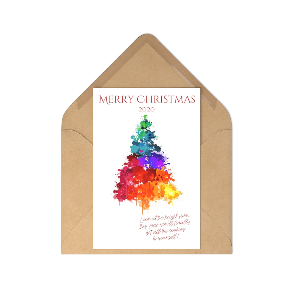 Christmas Splatter Postcards (7 pcs)