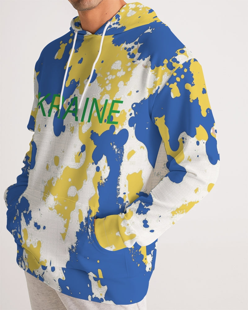 Ukrainaflage Men's Hoodie | Always Get Lucky