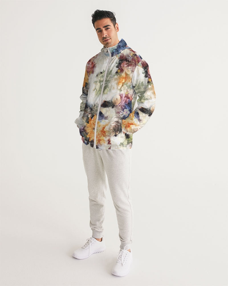 Faded Memory Men's Windbreaker | Always Get Lucky