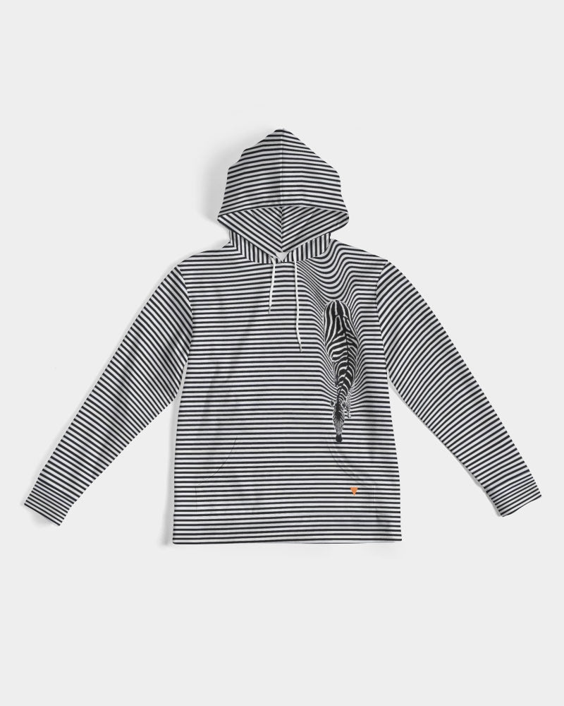 Zebra Men's Hoodie Always Get Lucky