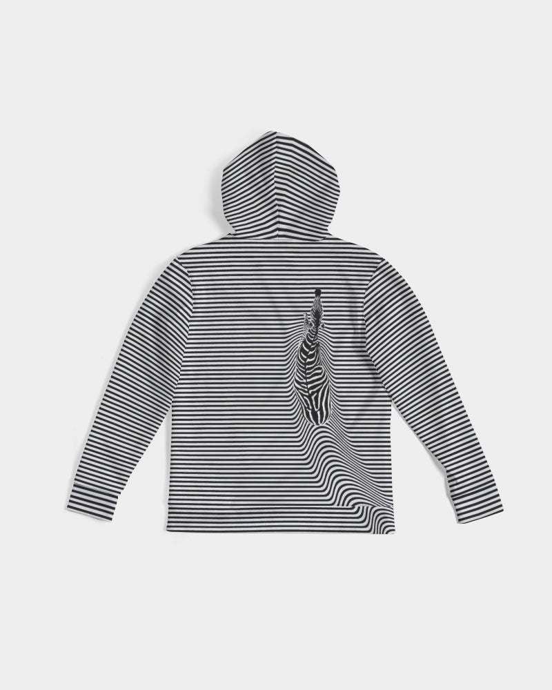 Zebra Men's Hoodie Always Get Lucky
