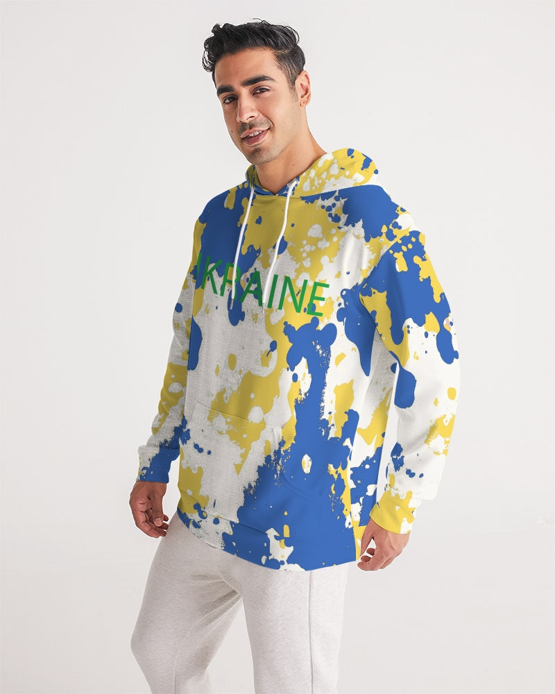 Ukrainaflage Men's Hoodie | Always Get Lucky