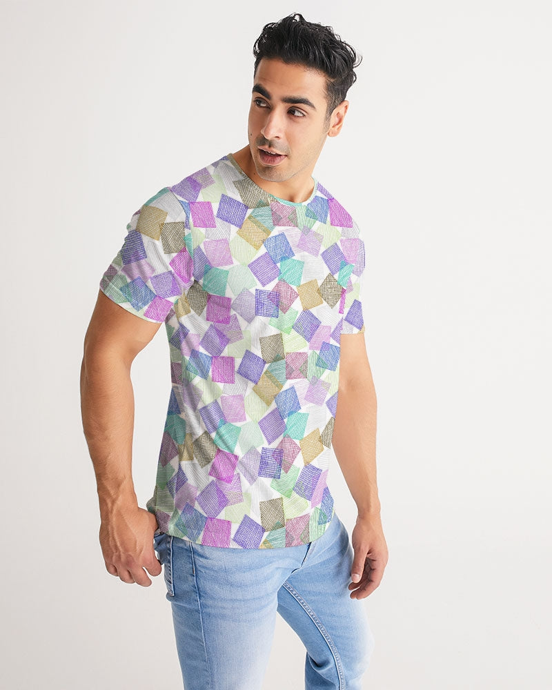 Boxes White Men's Tee