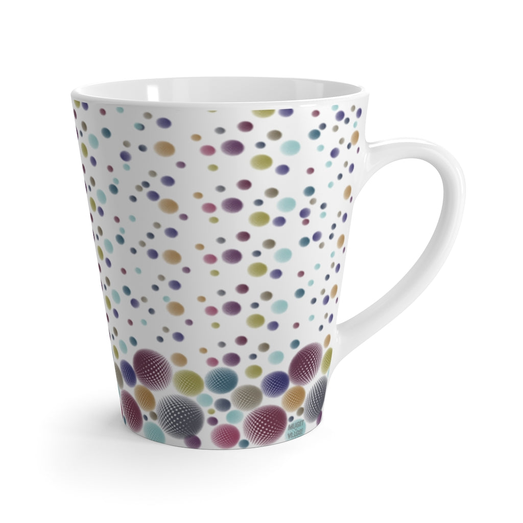 Spheres Latte Mug