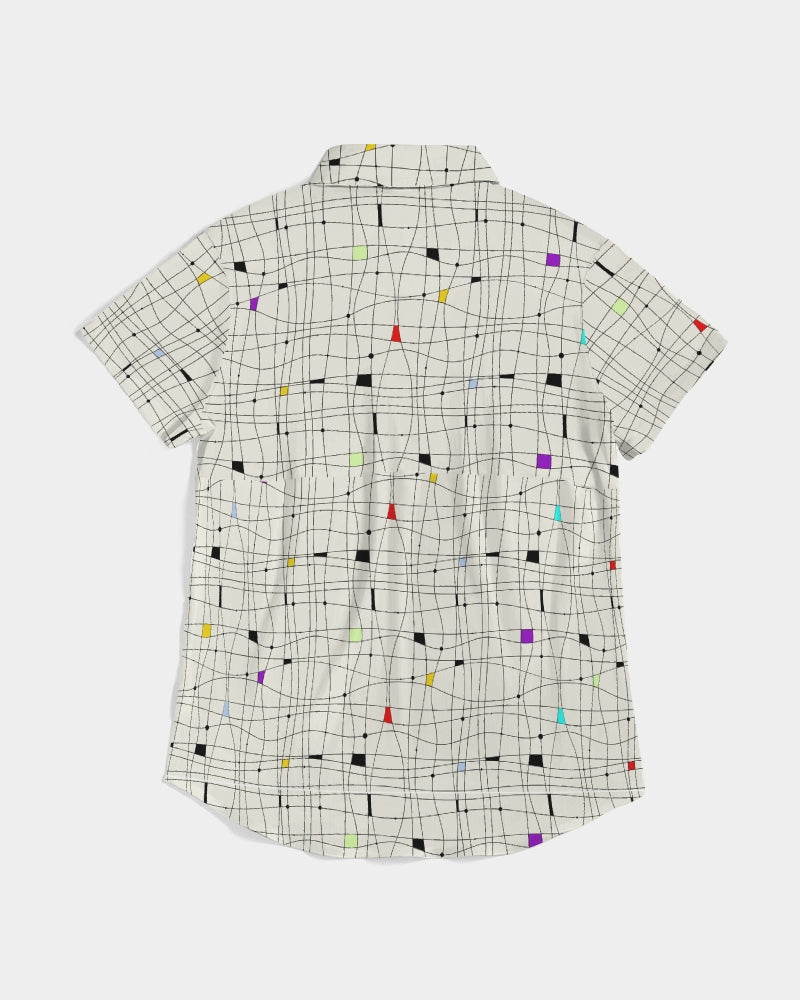 RIO Women's Short Sleeve Button Up | Always Get Lucky