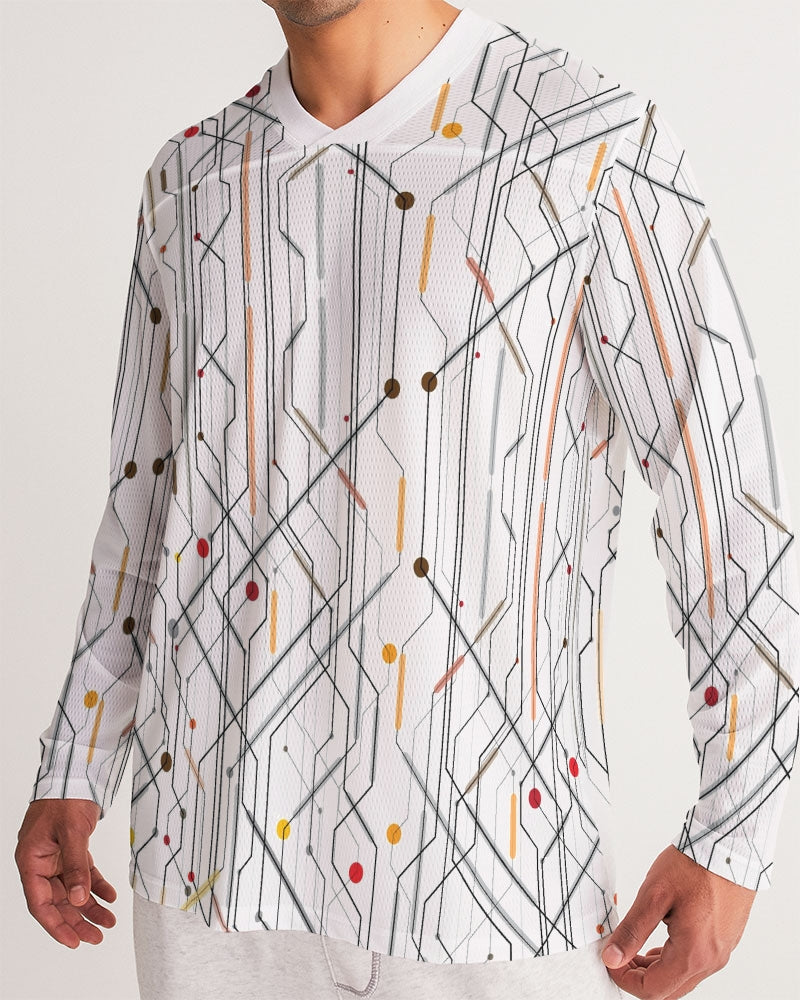 Circuit Men's Long Sleeve Sports Jersey