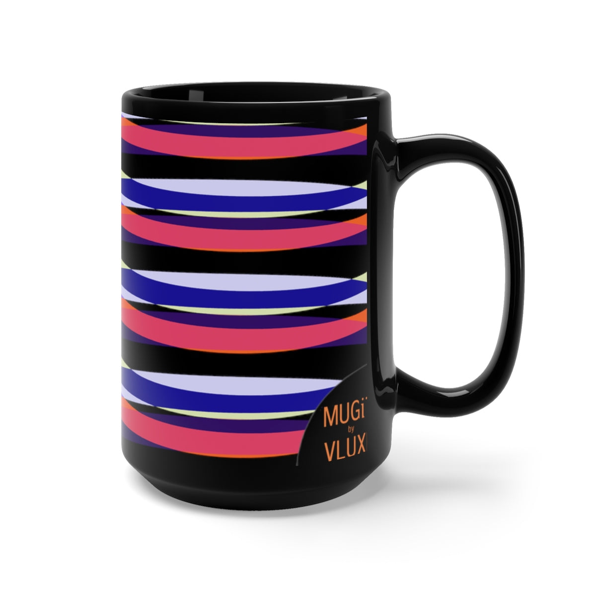 Oslo Black Mug 15oz