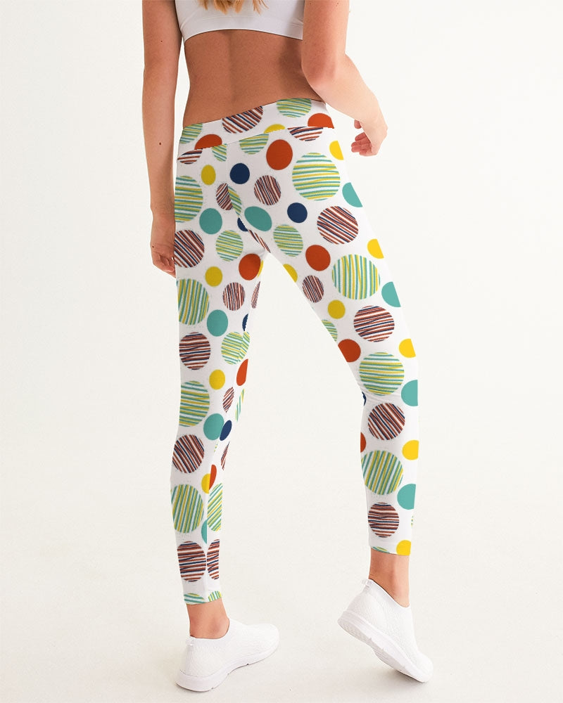 Happiness Too Women's Yoga Pants White