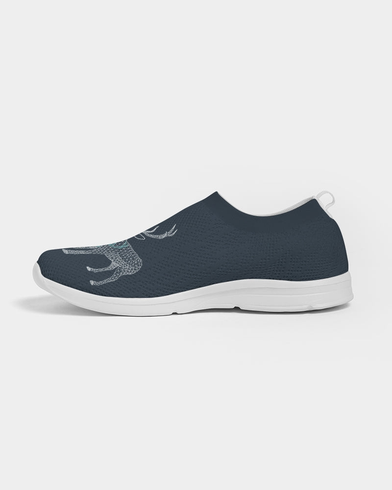 Norway Holiday Navy Men's Slip-On Flyknit Shoe