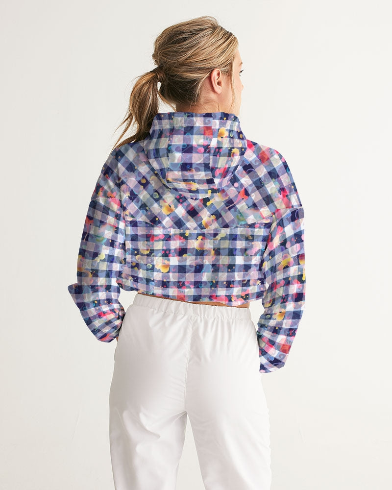 Style Explosion Women's Cropped Windbreaker