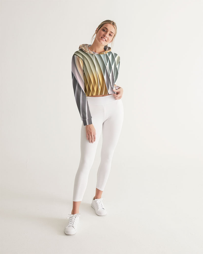 Futura Women's Cropped Hoodie | Always Get Lucky
