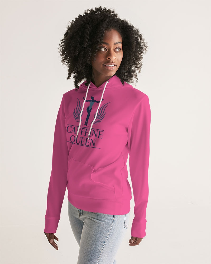 Caffeine Queen Hot Pink Women's Hoodie