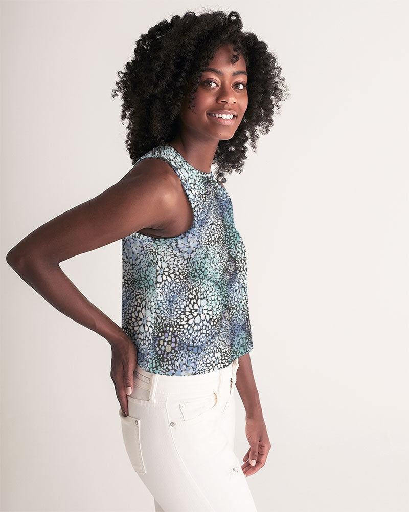 Bari Women's Cropped Tank | Always Get Lucky