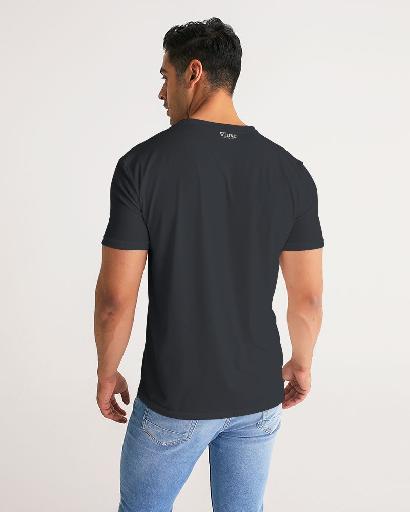 Solid State of Mind V Black Men's Tee | Always Get Lucky