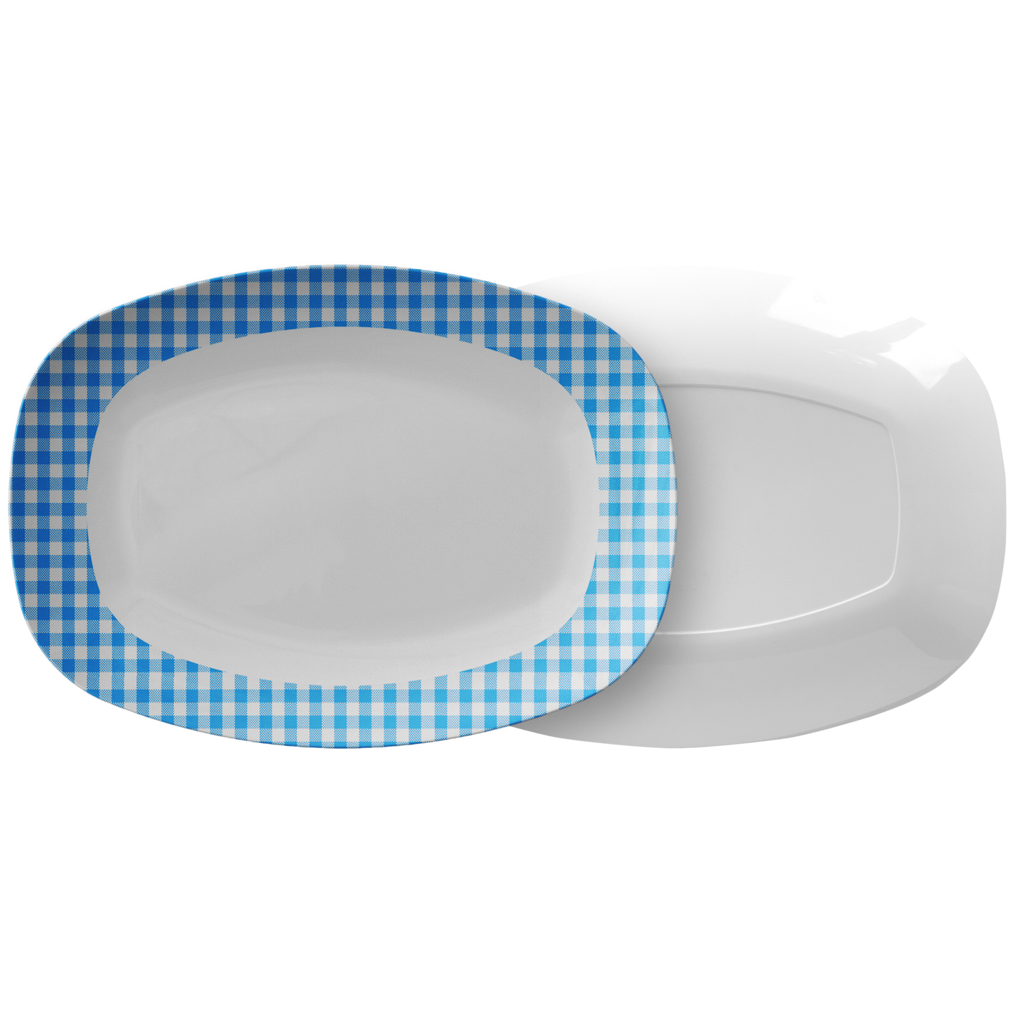 Sartorially Checked Ice Platter