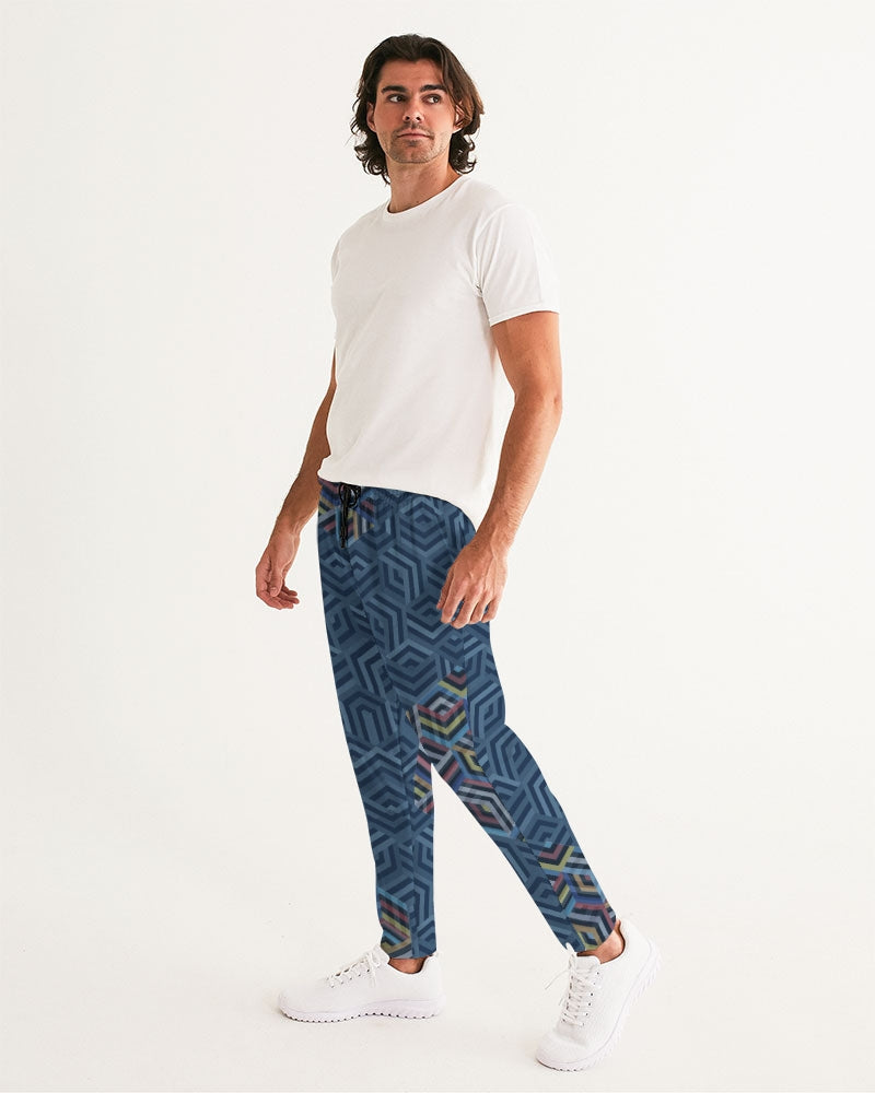 Hexagonic Men's Joggers | Always get Lucky