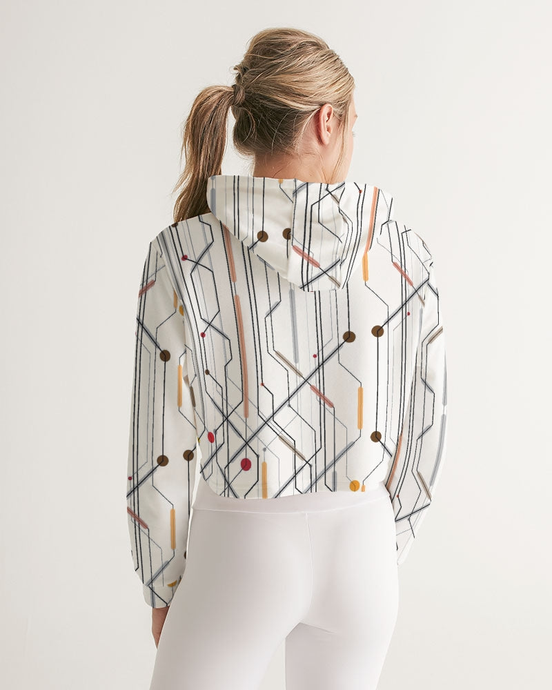 Circuit Women's Cropped Hoodie