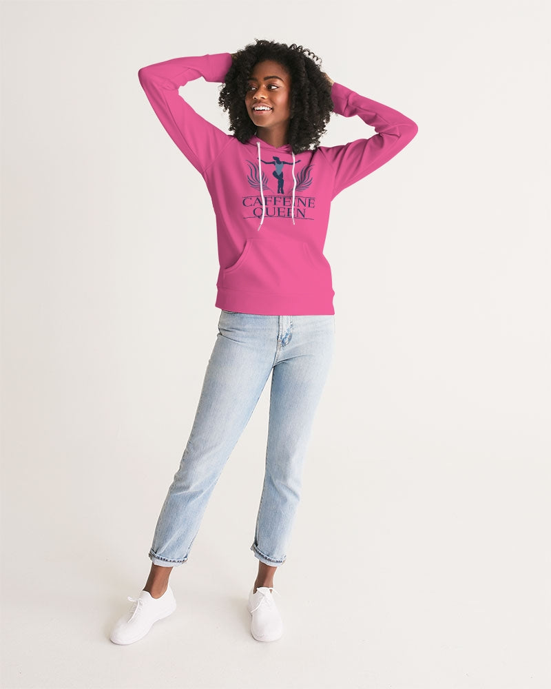 Caffeine Queen Hot Pink Women's Hoodie