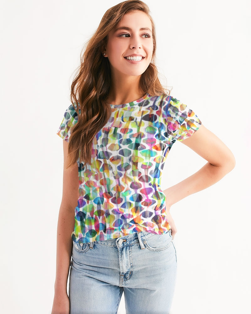Vieste Women's All-Over Print Tee