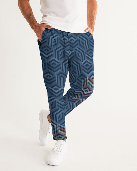 Hexagonic Men's Joggers | Always get Lucky
