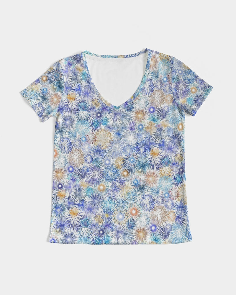 Fireworks Women's V-Neck Tee