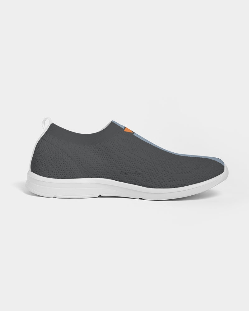 The Split Gray Men's Slip-On Flyknit Shoe