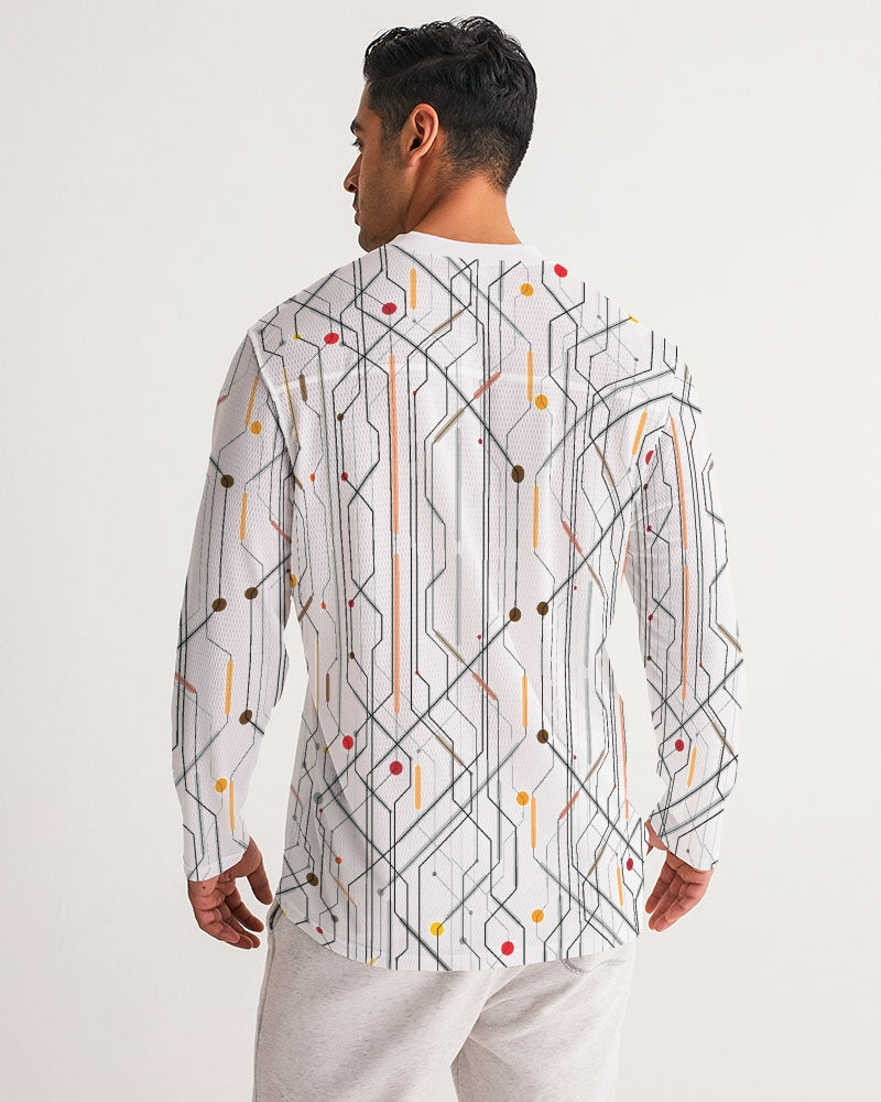 Circuit Men's Long Sleeve Sports Jersey