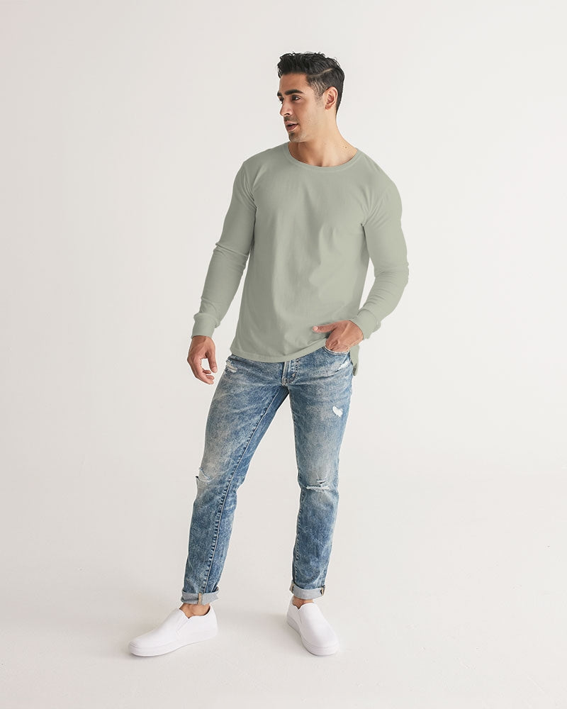 Solid State Of Mind Celery Men's Long Sleeve Tee