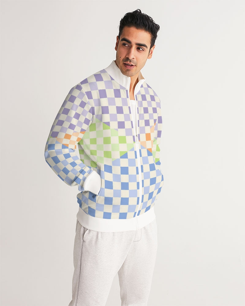 Criss Cross Check Multi Men's Track Jacket