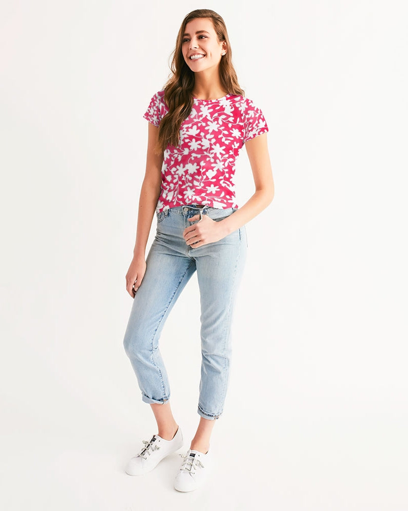 Camo Flower Flame Women's Tee