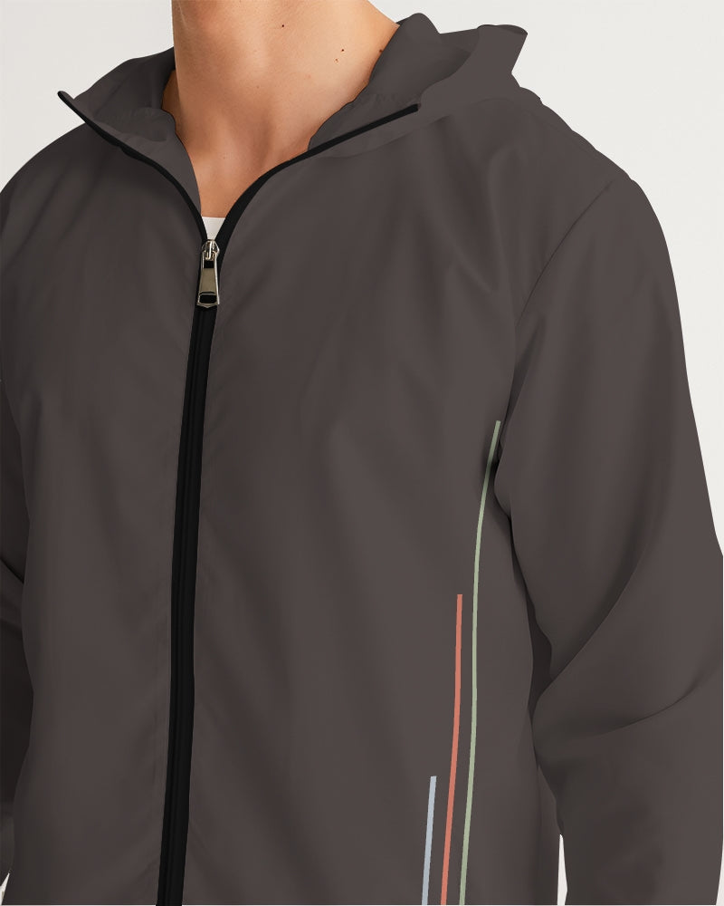 Forever Charcoal Men's Windbreaker