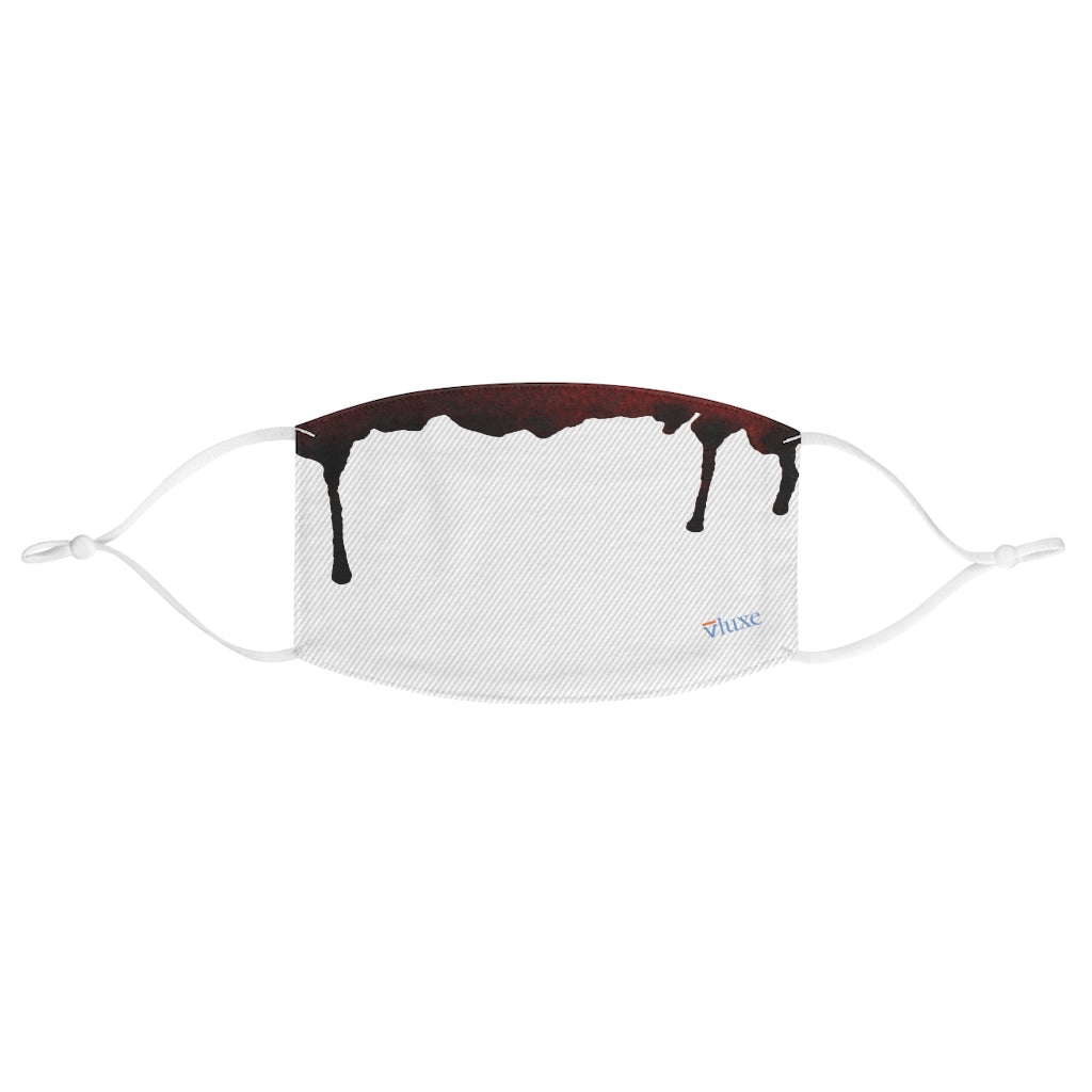 Dripped Cloud Double Layer Fabric Face Mask from Vluxe by Lucky Nahum