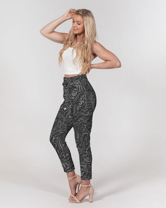 Massara Women's Belted Tapered Pants | Always Get Lucky