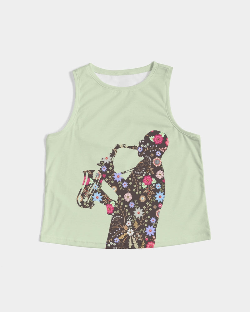 Jazz Man Women's Cropped Tank