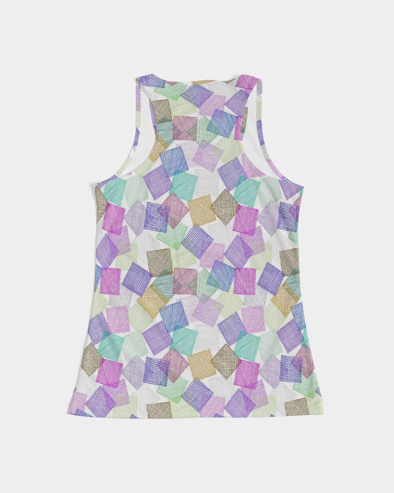 Boxes White Women's Tank