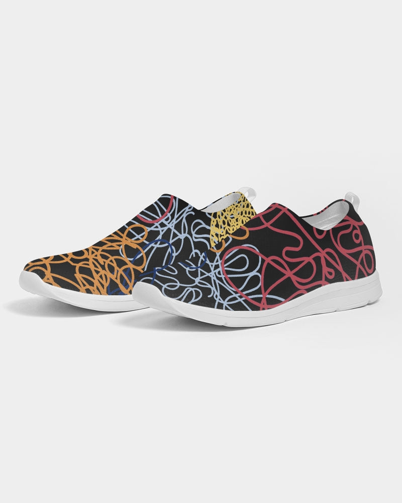 Lucky Scribble Men's Slip-On Flyknit Shoe