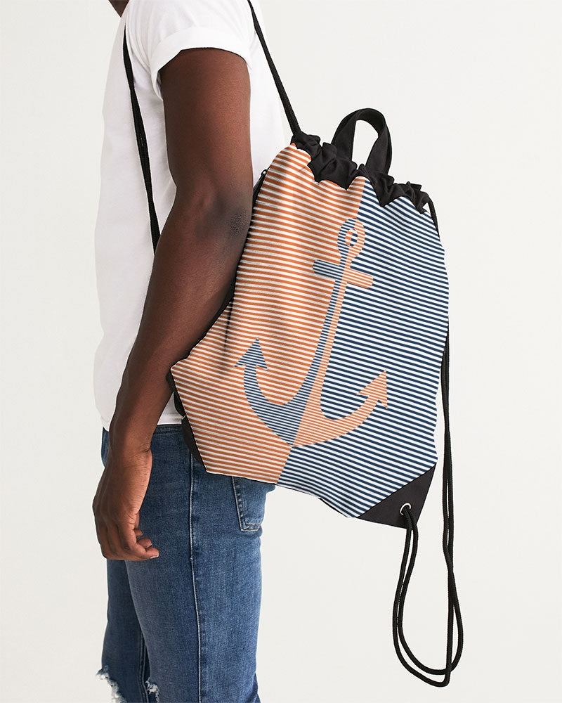 Sailing Canvas Drawstring Bag