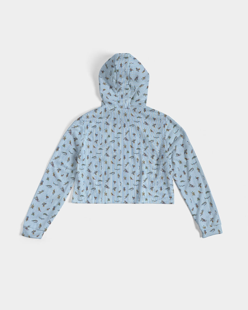 Amazona Women's Cropped Hoodie