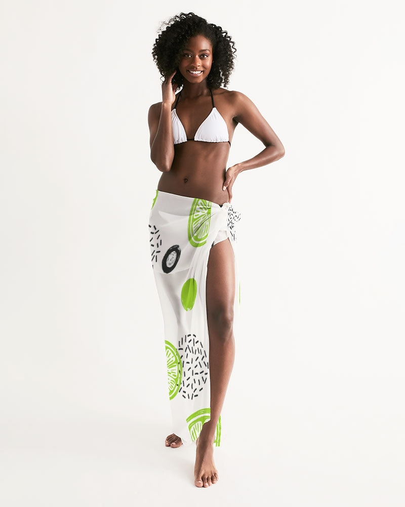 Lime-et-less Swim Cover Up
