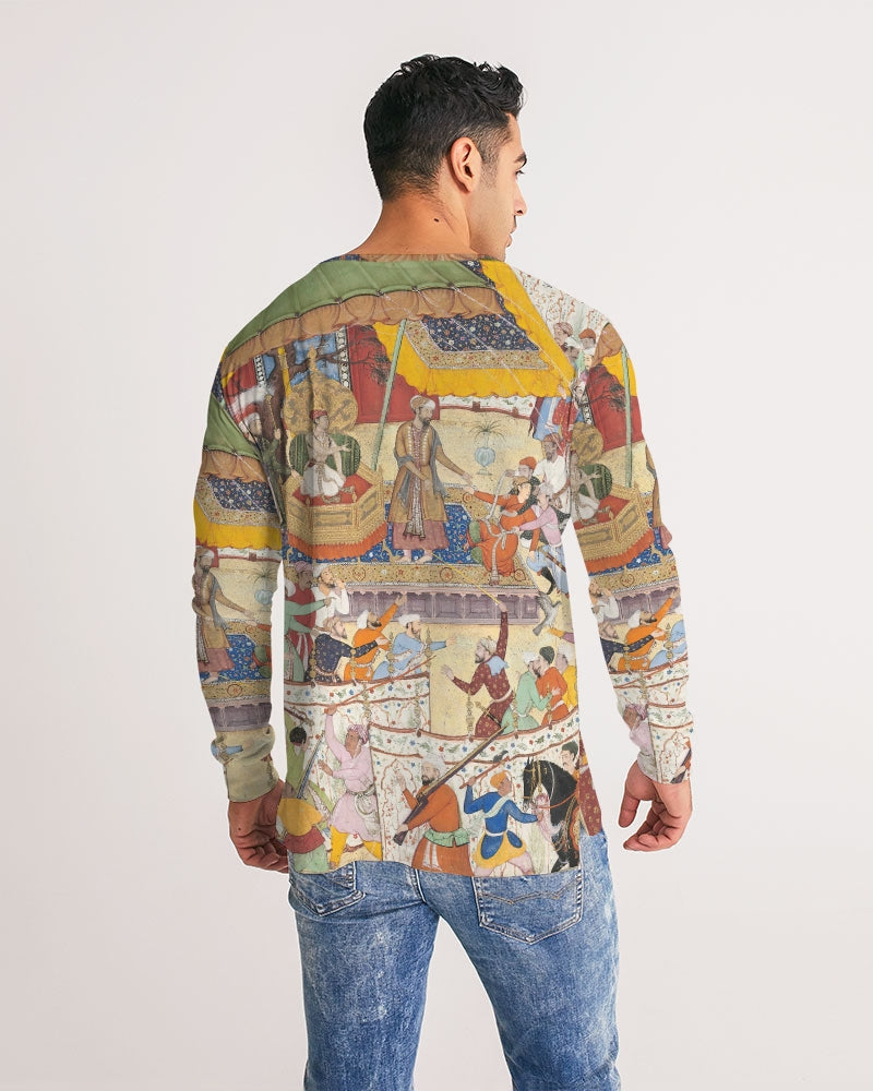 The Young Emperor Akbar  Men's Long Sleeve Tee | Always Get Lucky