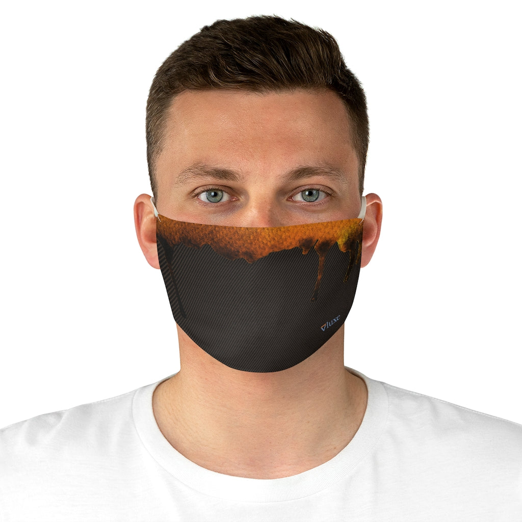 Dripped Coffee Double Layer Fabric Face Mask from Vluxe by Lucky Nahum
