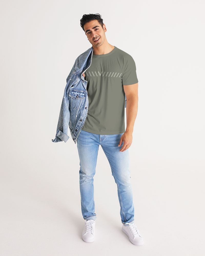 Solid State Of Mind V Olive Men's Tee  | Always Get Lucky