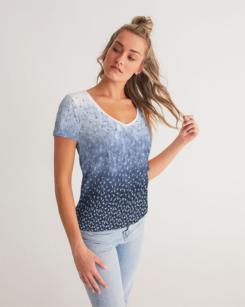 Birds Of A Feather Women's V-Neck Tee