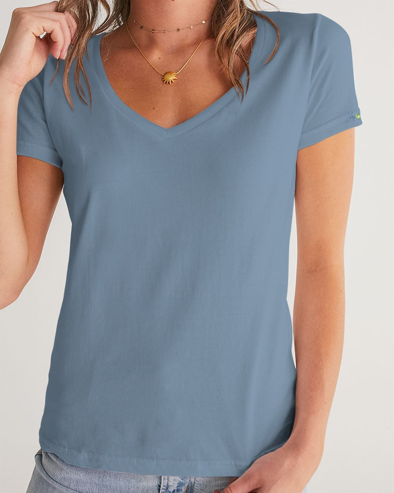 Signature Lucky Lime Tabil Women's V-Neck Tee
